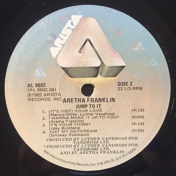 Aretha Franklin - “Jump To It” Vinyl LP - Picture 5 of 5